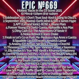 Epic 669- Top DJ Tracks
